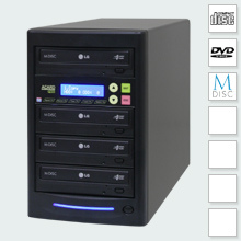 CopyBox 3 DVD Duplicator Standard - duplicatie systeem recordable cd dvd zelfstandig reproduceren kopieren cd-r dvd dual layer dl
