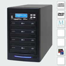 CopyBox 4 MultiMedia Duplicator - multimedia duplicator leespoort usb stick geheugen kaarten backup disks schrijven cd dvd