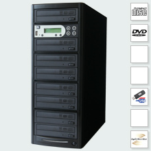CopyBox 7 DVD Duplicator advanced_lightscribe - dvd kopieer systeem simultaan branden recordable cd dvd lightscribe print functie usb poort